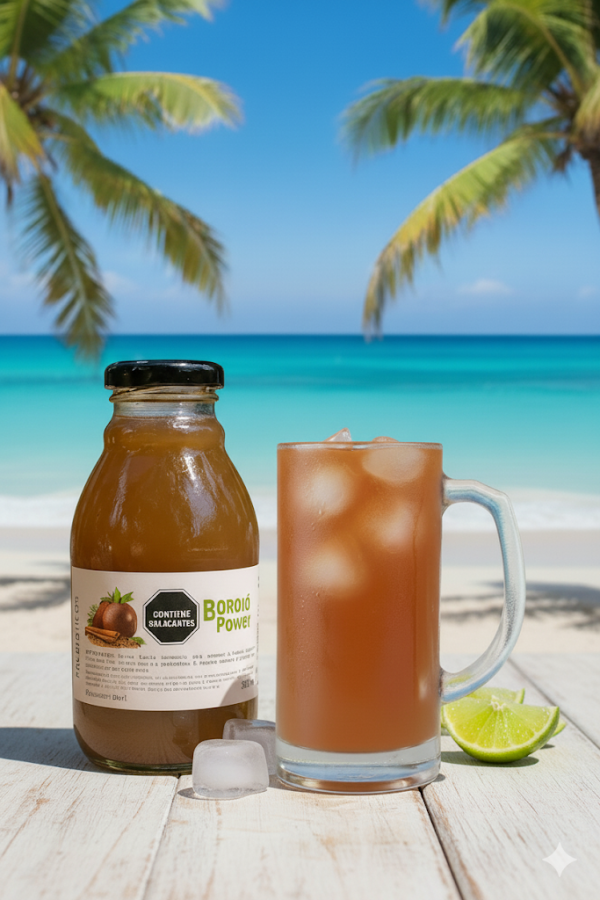 LIMONADA DE BOROJO, ALBAHACA,LIMONARIA CON SEMILLAS DE CHÍA CON PREBIÓTICOS 280ml - Imagen 2