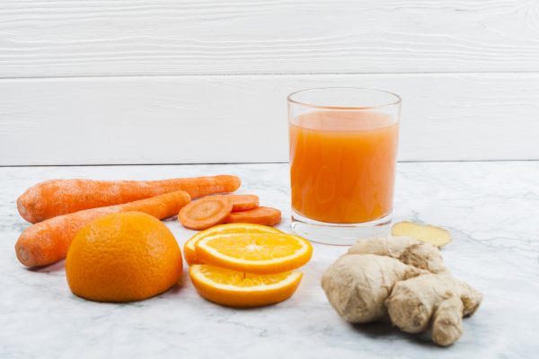 LIMONADA DE NARANJA,ZANAHORIA,CURCÚMA, PIMIENTA NEGRA,SEMILLAS DE CHÍA CON PREBIÓTICOS 280ml - Imagen 2