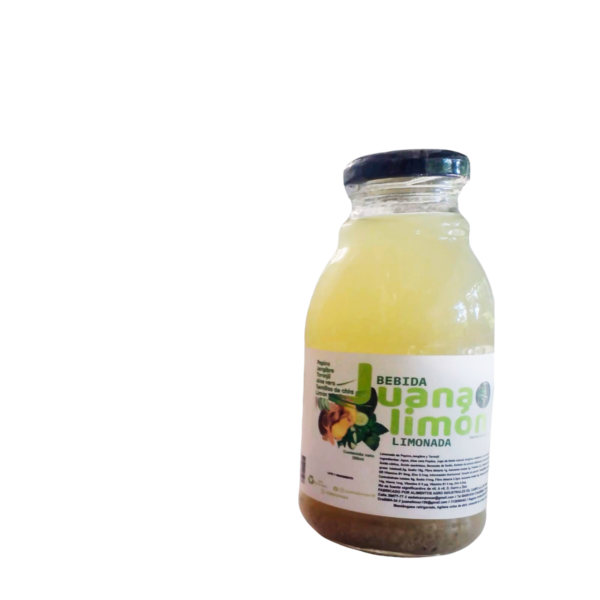 Limonada de Pepino, Jengibre, Apio, Semillas de chía con Prebióticos sin azúcar añadida - Imagen 2